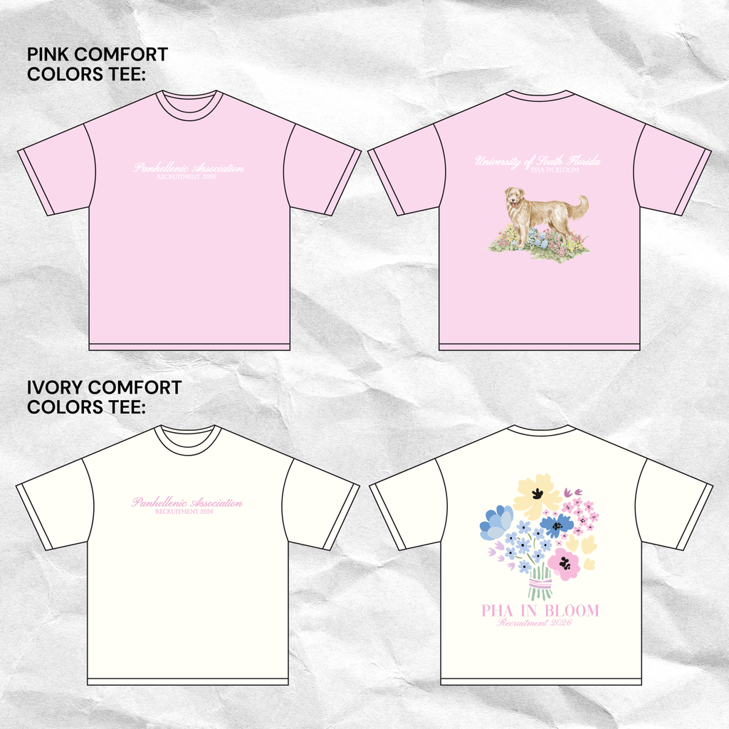USF Panhellenic Merch Fall 2026