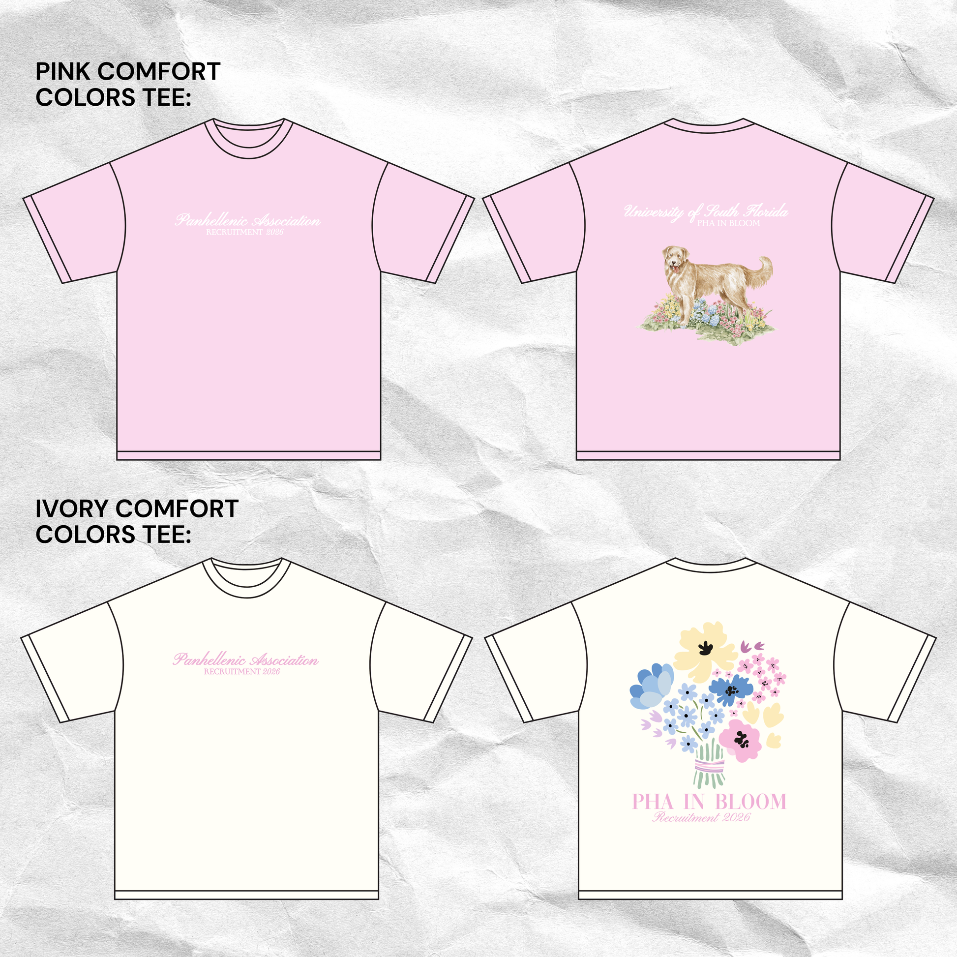 USF Panhellenic Merch Fall 2026
