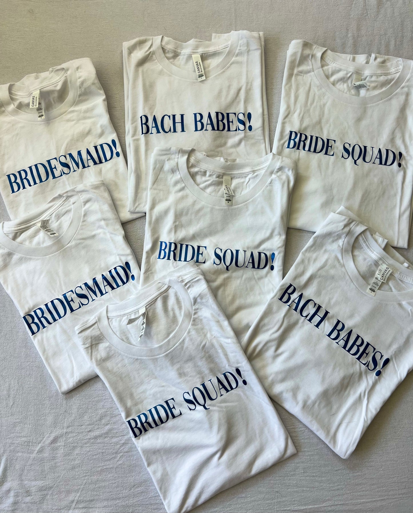 Mama Mia Bachelorette Tees: (SAMPLE SALE)