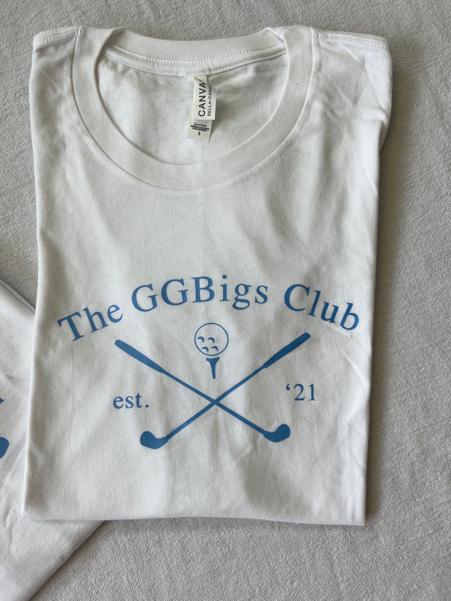 Country Club Big & Little Reveal Tees: (SAMPLE SALE)