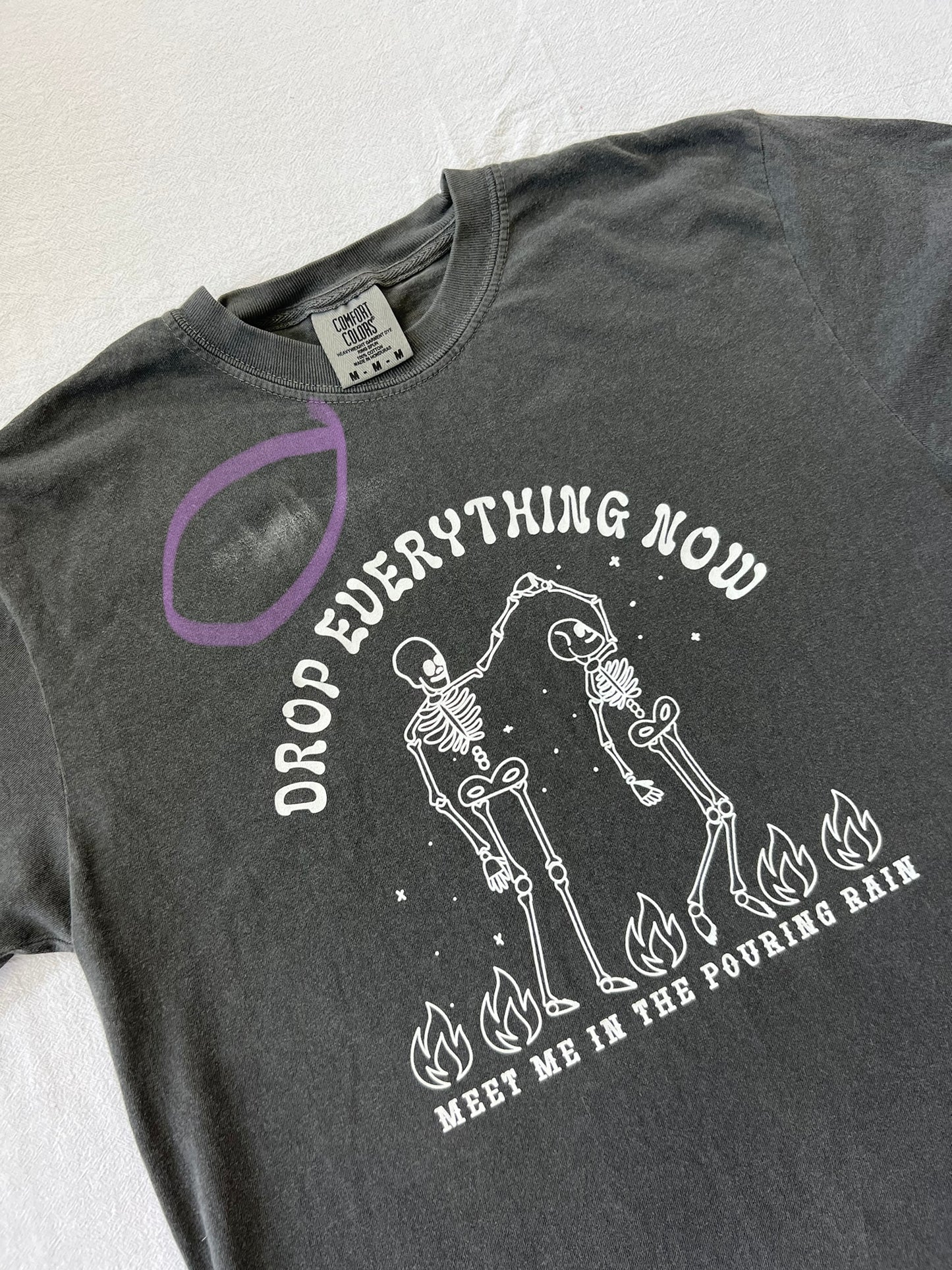 Drop Everything Now Tee: Size M (OOPSIE SHIRT)
