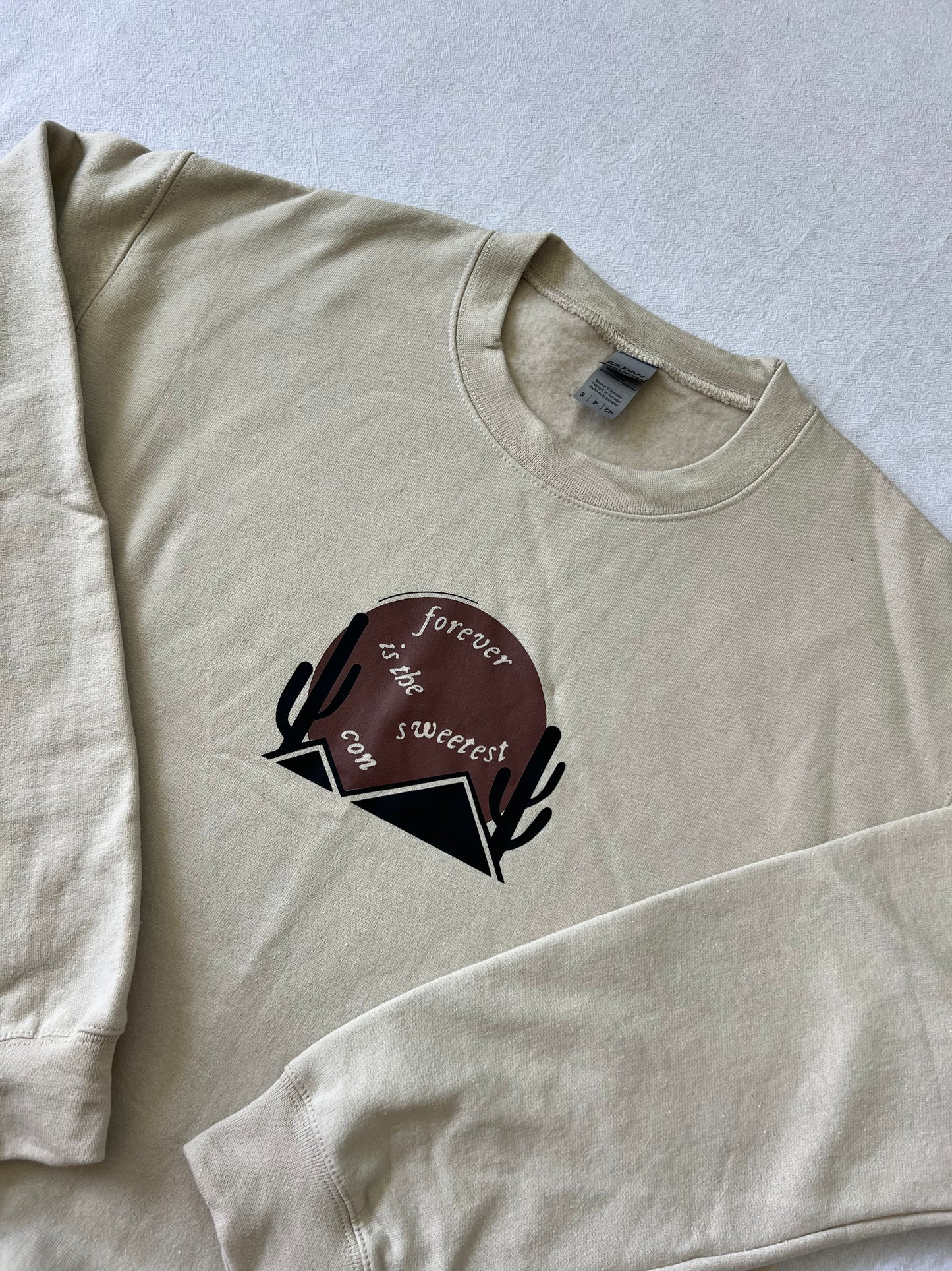 The Sweetest Con Crew: Size S (SAMPLE SALE)
