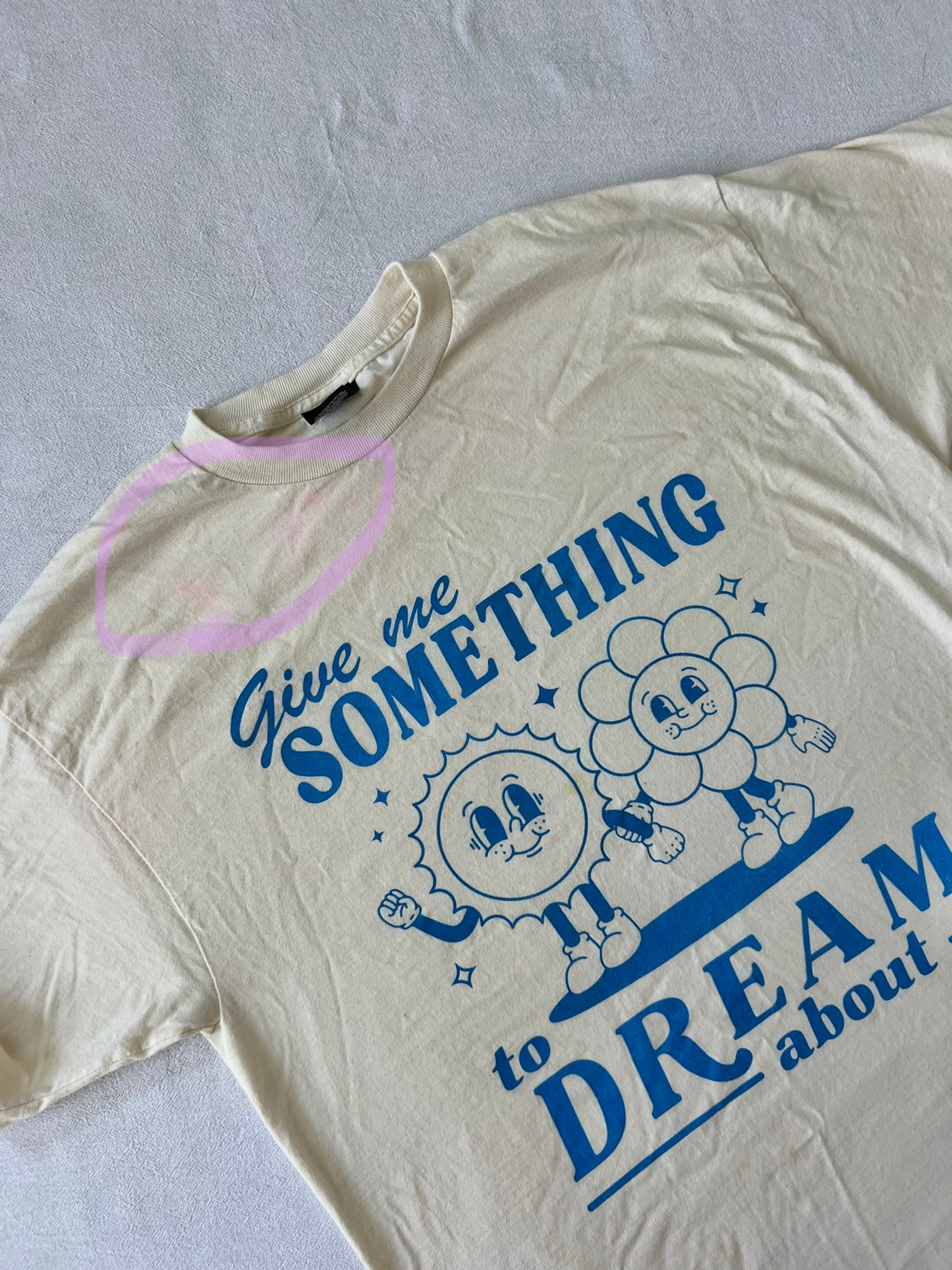 Daydreaming Tee: Size L (OOPSIE SHIRT)