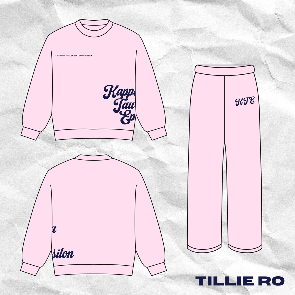 Kappa Tau Epsilon Crewneck Set