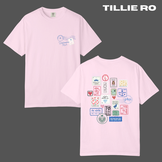 USF Panhellenic Comfort Colors Shirt