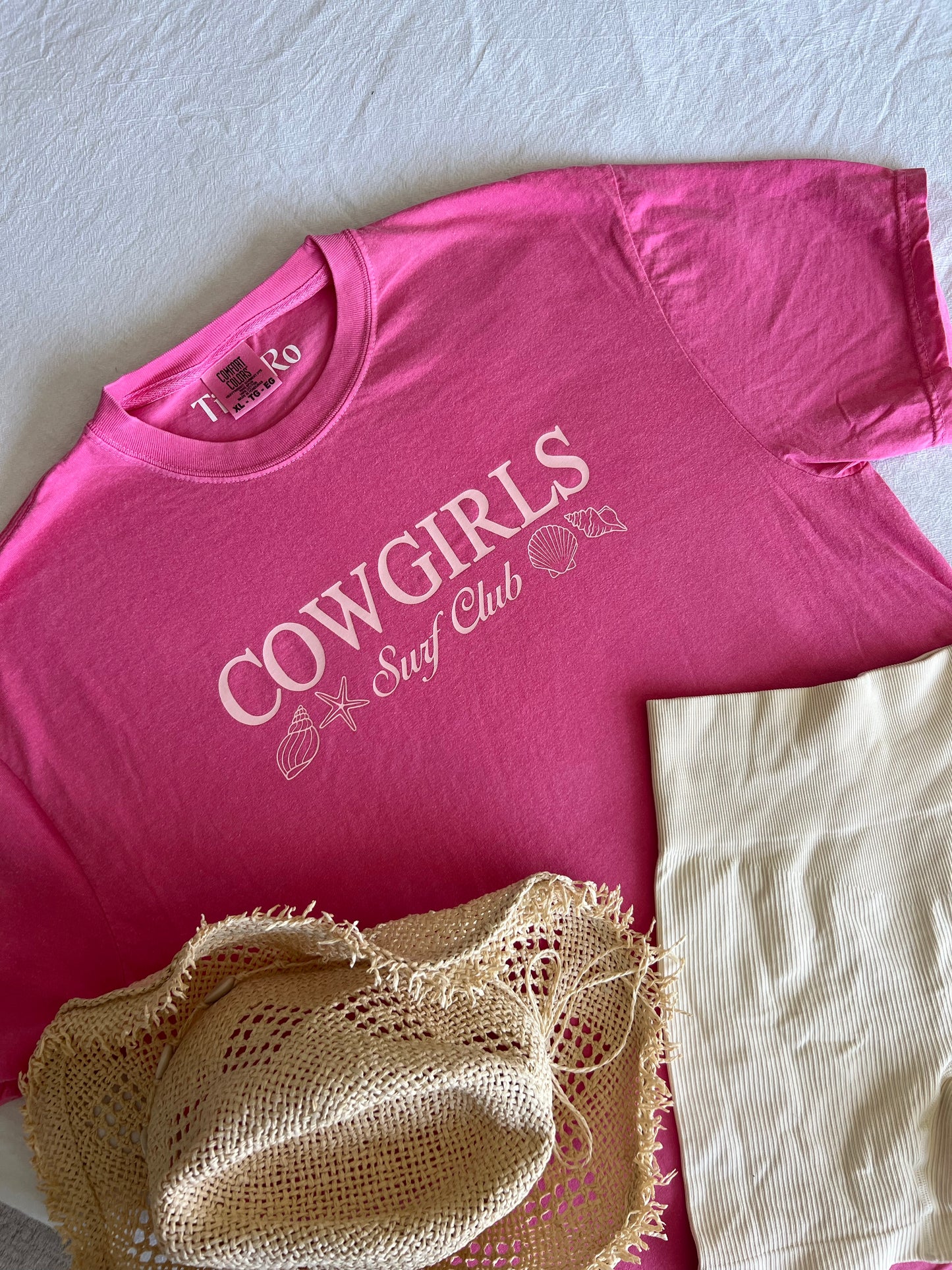 Cowgirl Surf Club Comfort Colors Tee