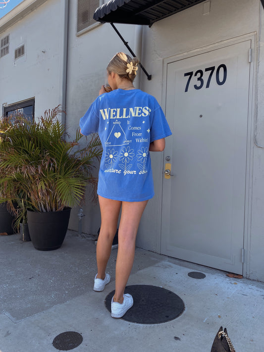 Wellness Comes From Within Comfort Colors Tee