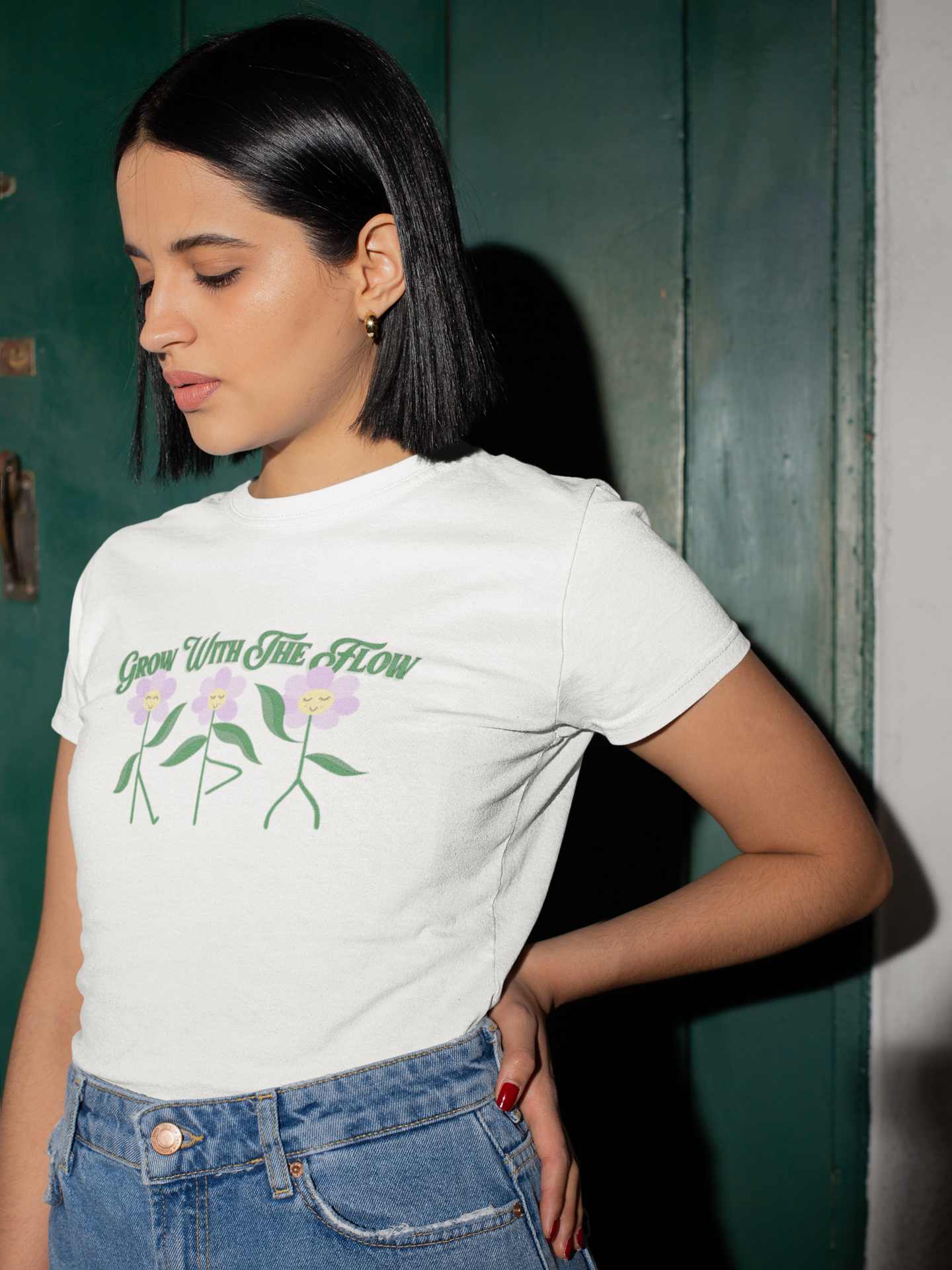Grow With The Flow Vintage Tee